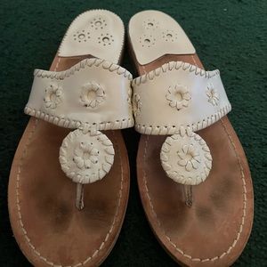 white jack rogers used size 9